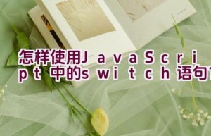 “怎样使用JavaScript中的switch语句？”