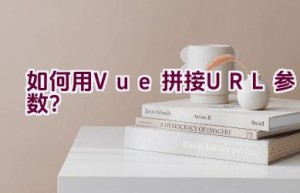 如何用Vue拼接URL参数？