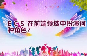 ECS在前端领域中扮演何种角色？