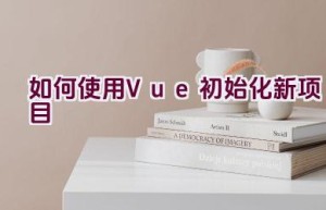 如何使用Vue初始化新项目