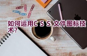 如何运用CSS文件图标技术？