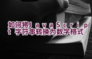 如何将JavaScript字符串转换为数字格式