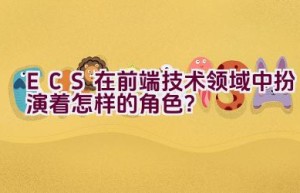 ECS在前端技术领域中扮演着怎样的角色？