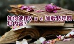 如何使用Vue加载特定网址内容？