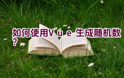 如何使用Vue生成随机数？插图